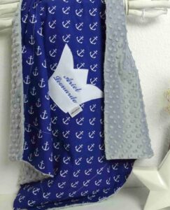 Babydecke Anker