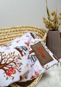 Babydecke Winter Waldtiere