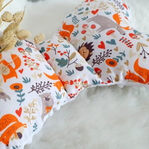 Schmetterlingskissen Baby Waldtiere