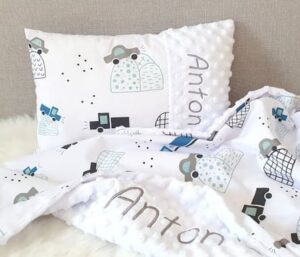 Babydecke mit Namen