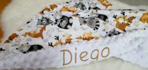 Babydecke mit Namen