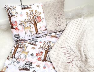 Babydecke Kissen Set Boho