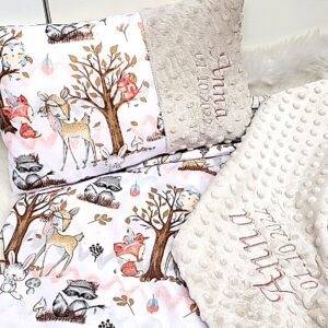 Babydecke Kissen Set Boho