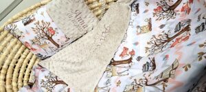 Babydecke mit Kissen