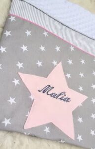 Babydecke mit Stern