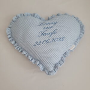 Herzkissen zur Taufe