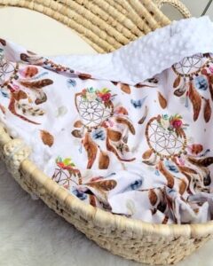 Babydecke mit Traumfänger