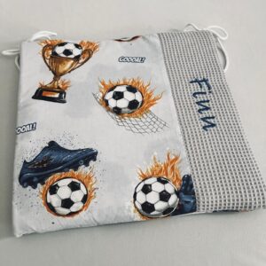 Kinderstuhlkissen Fußball Tor