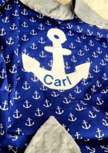 Babydecke mit Namen