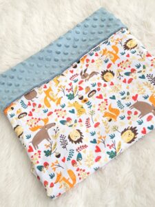 Babydecke Waldtiere