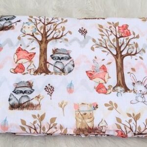 Flachkissen personalisiert Waldtiere