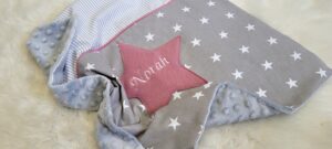 Babydecke mit Namen