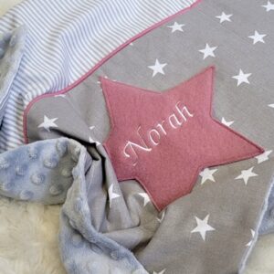 Babydecke mit Namen