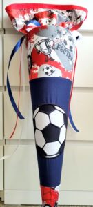 Schultüte Fußball rot