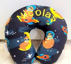 Nackenkissen Faultier-Motiv