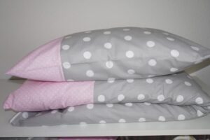 Bettwäsche Dots rosa