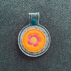 Schlüsselanhänger orange
