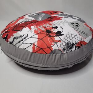 Bodenkissen Fußball rot